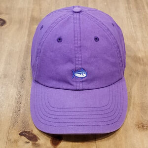 Southern Tide Hat Cap Purple Casual Cotton Dad Fish Fishing One Size